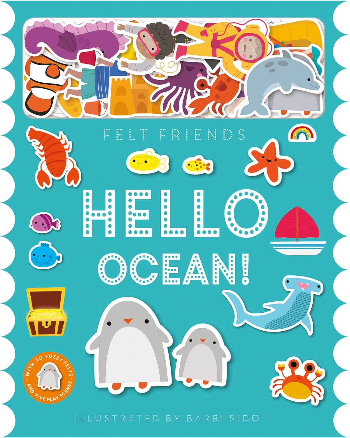 Felt Friends Hello Ocean! Felt Book
