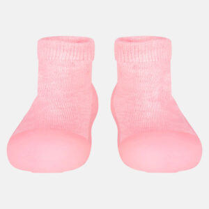 Organic Hybrid Walking Socks Dreamtime Footsteps - Carmine Size AU4