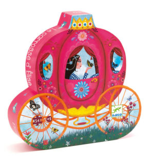 Djeco DJ7254 Elise's Carriage Puzzle 54pc