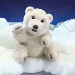 Folkmanis Sitting Polar Bear Puppet