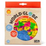 Tiger Tribe Inflatable World Globe Classic 30cm
