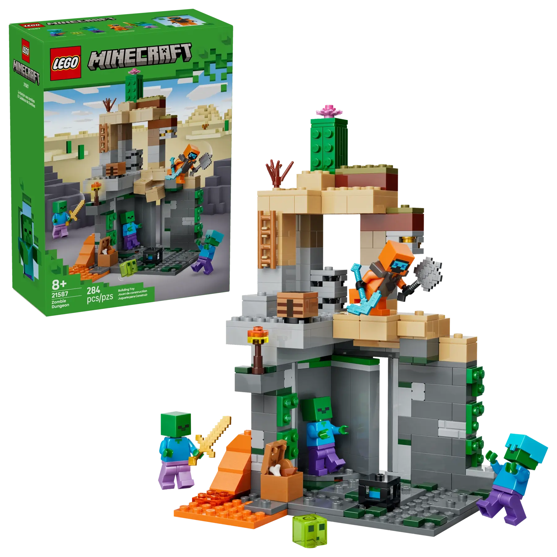 Lego Minecraft 21587 Zombie Dungeon Lego Minecraft 21587 Zombie Dungeon