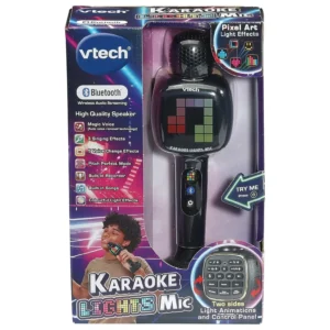 VTech Karaoke Lights Mic Black