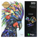 Twigg Puzzles Black Cockatoo 389pc Wooden Puzzle