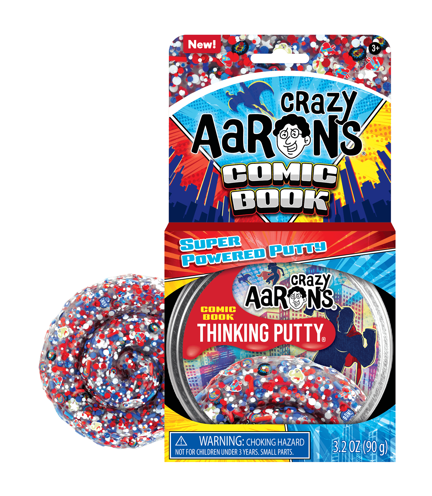 Crazy Aarons Thinking Putty Comic Book
