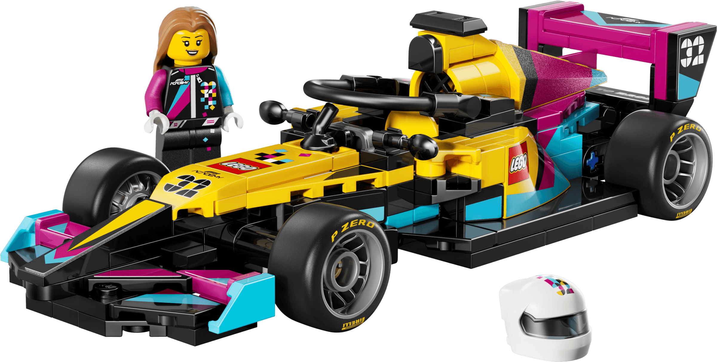 LEGO Speed Champions 77258 F1 ACADEMY™ LEGO® Race Car