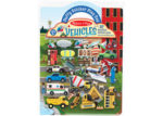 M&D Vehicles Reusable Puffy Stickers 32pc
