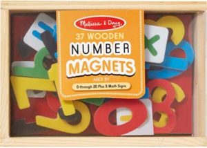 M&D Magnetic Wooden Numbers