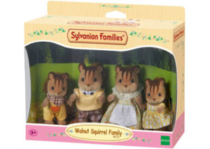 SF 4172 Walnut Squirrel Family