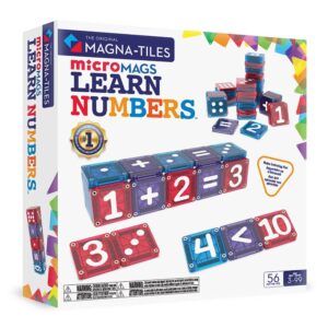 MAGNA-TILES Learn Numbers 56 Pc Set
