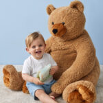 Jiggle & Giggle Large Sitting Teddy Bear