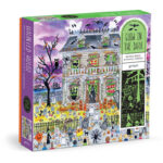Galison Michael Storrings Haunted House Glow in the Dark Puzzle­ 500pc
