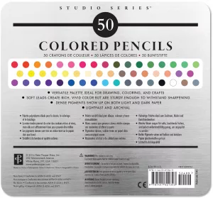 Studio Series Deluxe Colored Pencil Set (Set of 50)