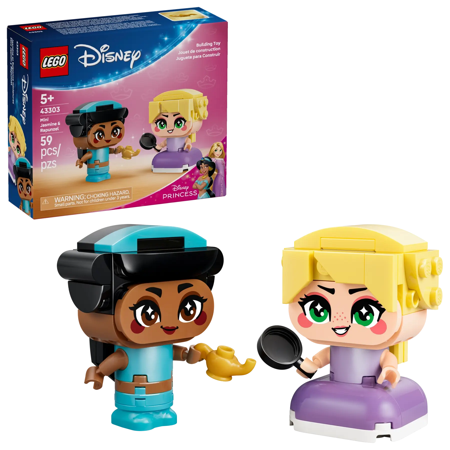 Lego Disney 43303 Mini Jasmine & Rapunzel