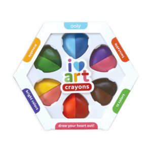 Ooly Heart Art Erasable Crayons