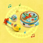 Djeco DJ6016 Animambo Set Of 3 Instruments