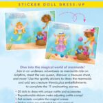 Sticker Doll Dress-Up Book Mermaids