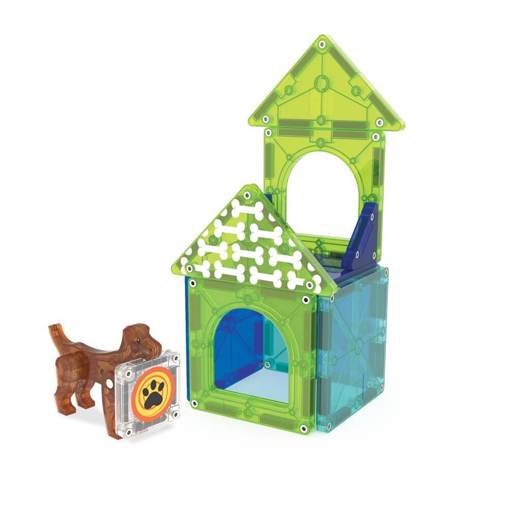 MAGNA-TILES Dog House 13pc Set