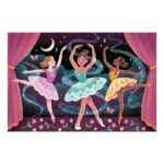Mudpuppy Glow in the Dark Puzzle Ballet 100pc