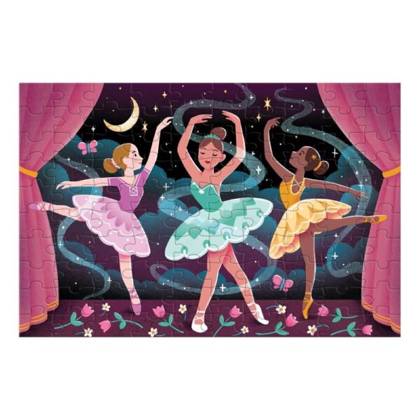Mudpuppy Glow in the Dark Puzzle Ballet 100pc