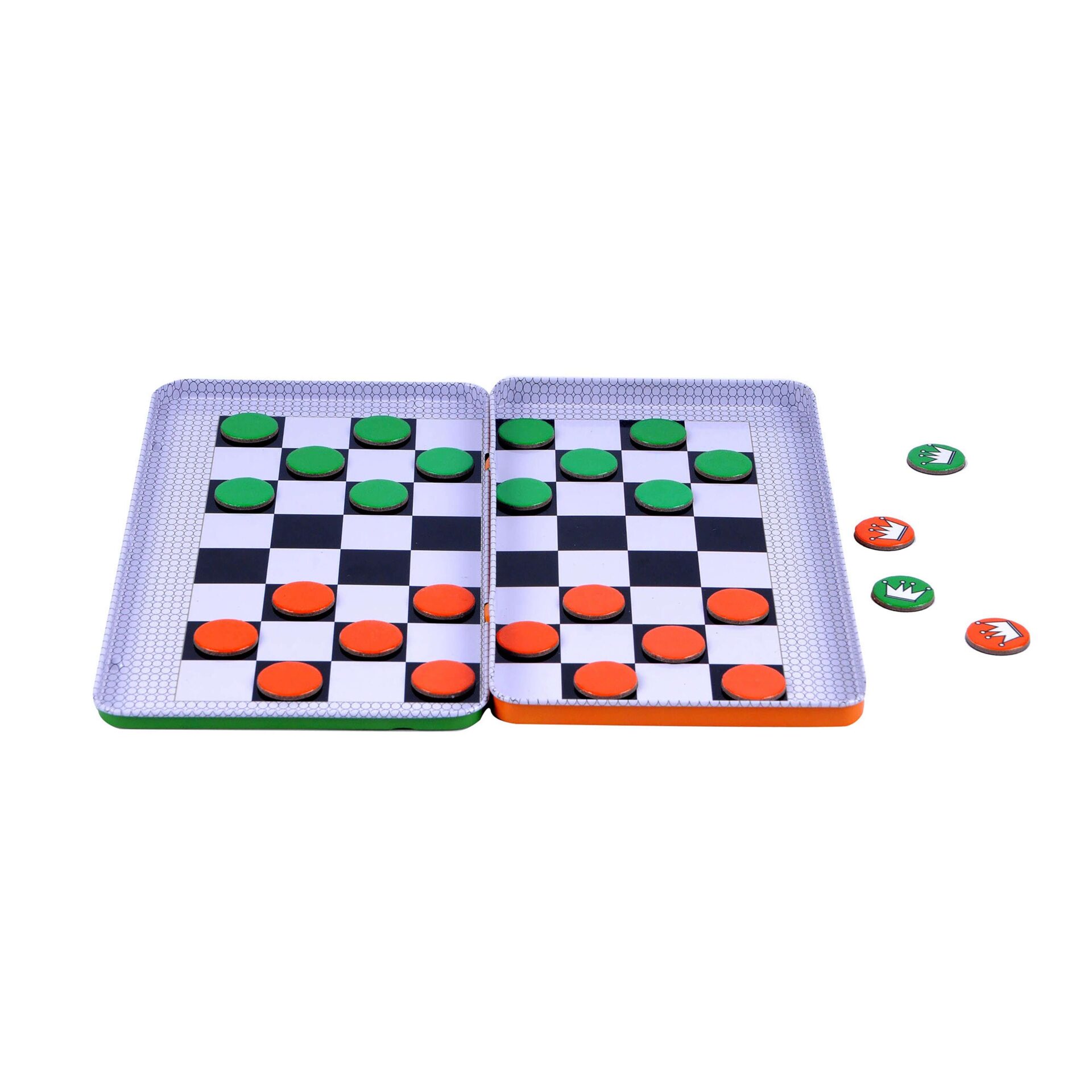 Magnetic Travel Game Tin - Checkers