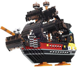 Nanoblock Pirate Ship Deluxe Edition