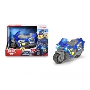 Dickie Toys Police Motorbike15cm