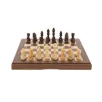 Dal Rossi Chess Set Walnut 30cm