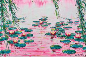 Ravensburger M. Bergonzoli: Pink Water Lillies 4000pc