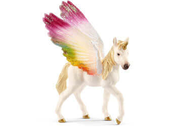 Schleich 70577 Winged Rainbow Unicorn Foal