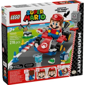 Lego Super Mario 72043 Mario Kart™ – Interactive LEGO® Mario™ & Standard Kart