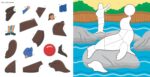 First Colour By Sticker At the Aquarium