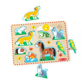 M&D Pets Sound Puzzle 8pc
