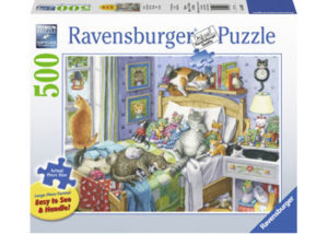Ravensburger Cat Nap XL Format Puzzle 500pc