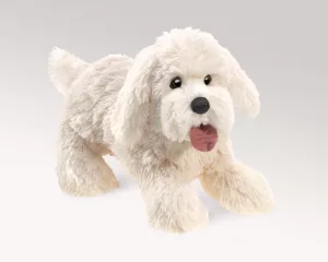 Folkmanis Panting Puppy Puppet