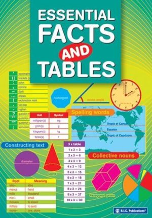 Essential Facts And Tables Reference Book (Ages 8+)