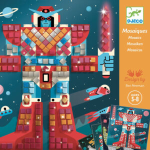 Djeco DJ9424 Space Battle Mosaic Kit