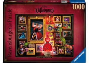 Ravensburger Disney Villainous Queen Of Hearts 1000pc puzzle