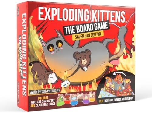 Exploding Kittens The Board Game Super Fan Edition (By Exploding Kittens)