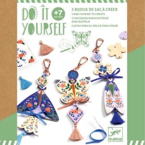 Djeco DJ7981 DIY Butterfly Bag Charms