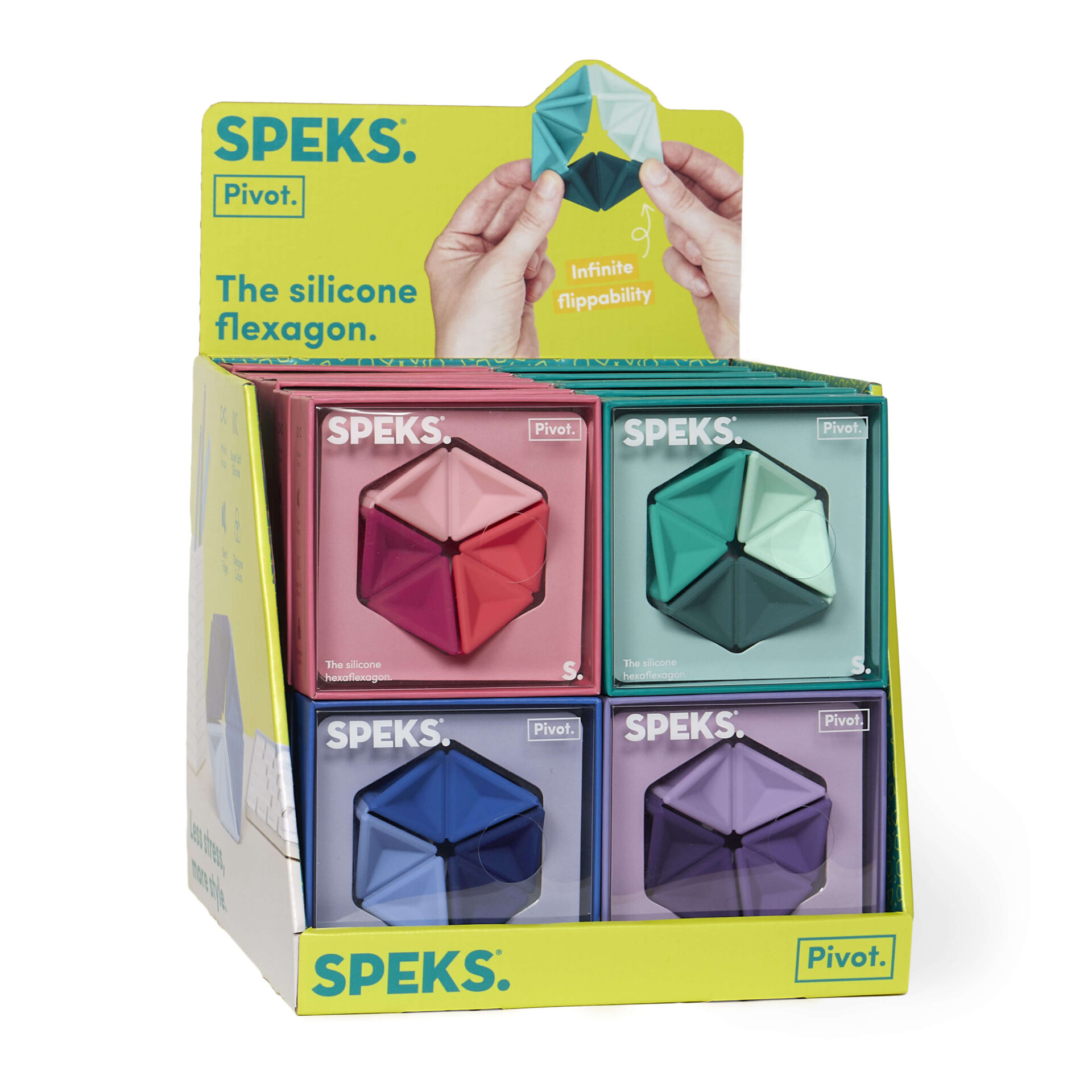 Speks Pivot Flexagon Asst Speks Pivot Flexagon Asst