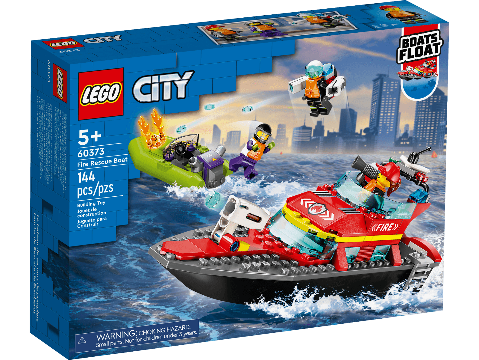 LEGO City 60373 Fire Rescue Boat LEGO City 60373 Fire Rescue Boat