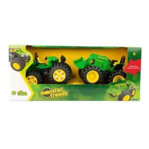 John Deere Monster Treads Vehicles 2pk