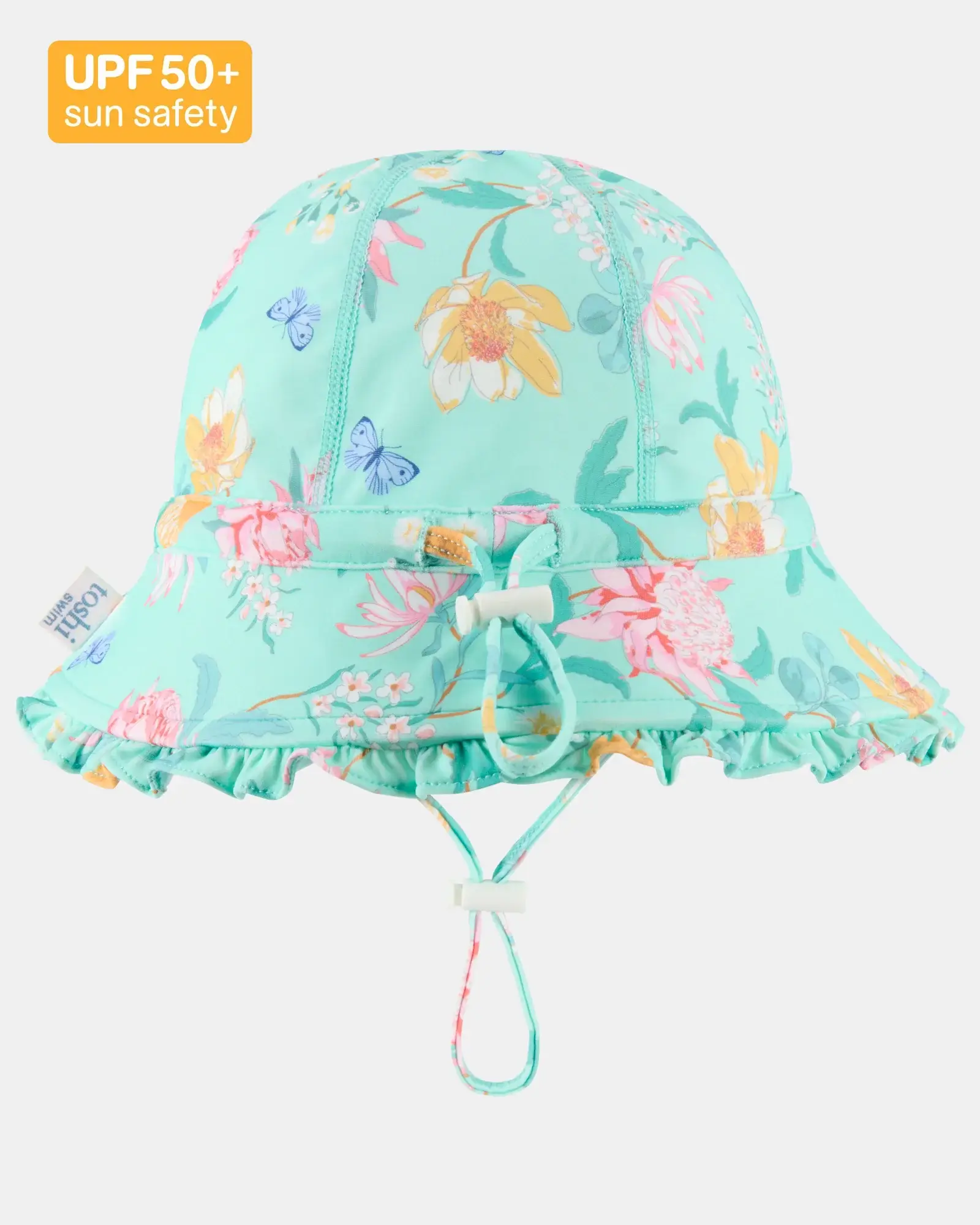 Toshi Swim Bell Hat/ Ripple/ Waratah Mint/ S
