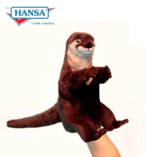Hansa Otter Puppet 28cm