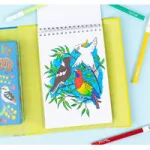 Tiger Tribe Aussie Animals Couloring Set