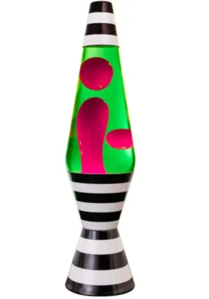 Diamond Motion Lamp B&W Stripes