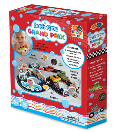 Bath Time Racing Car Grand Prix Set