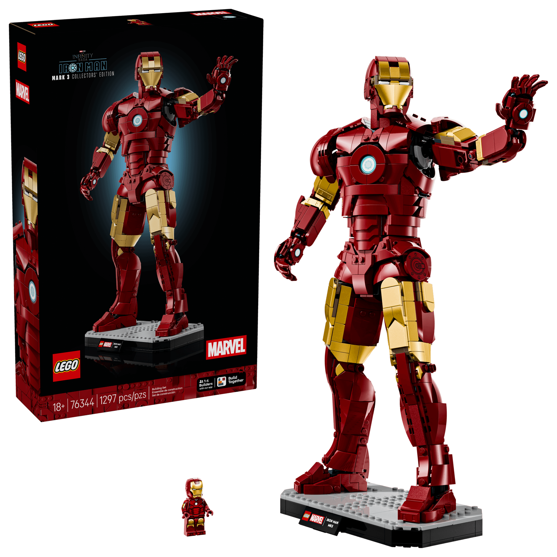 LEGO Marvel 76344 Iron Man Mark 3 Collectors Edition