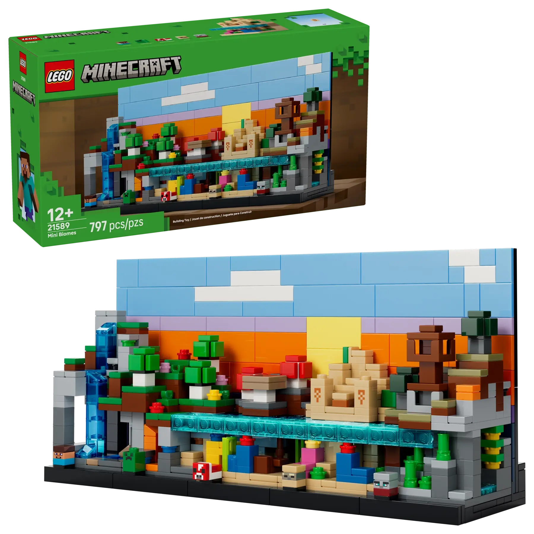 Lego Minecraft 21589 Mini Biomes
